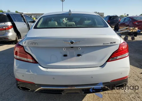 2020 Genesis G70 Prestige из США, поврежденный, VIN KMTG34LE1LU050912